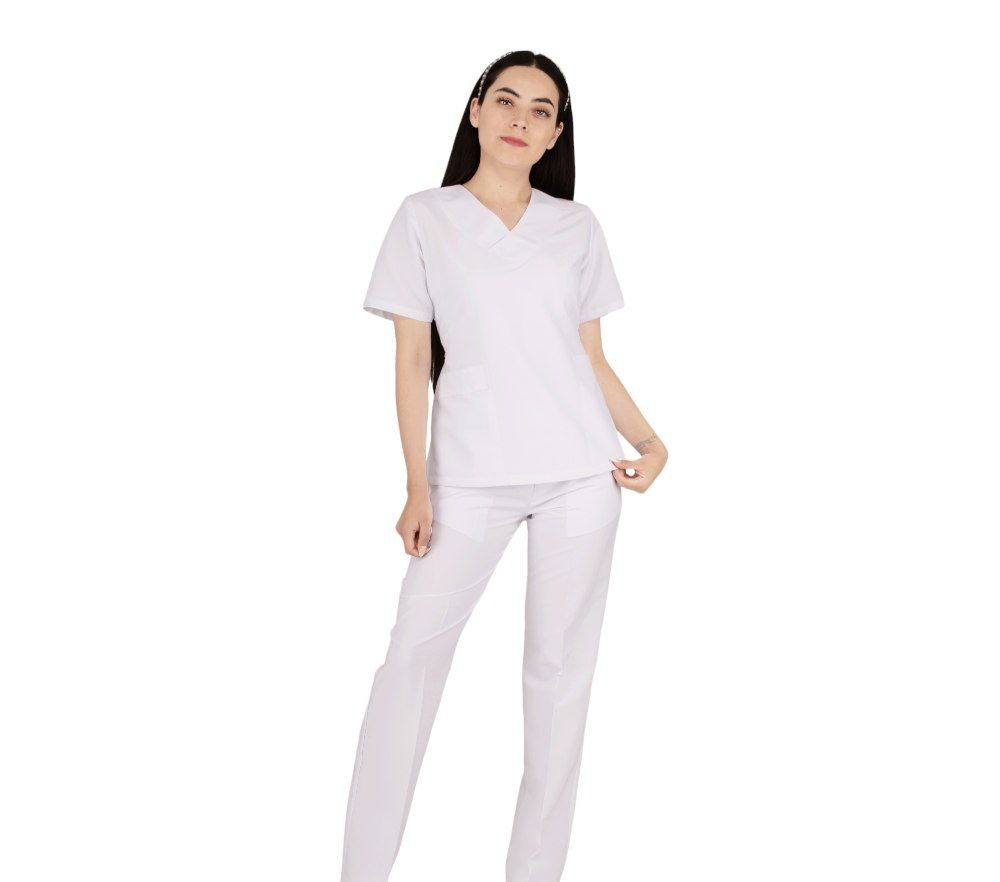 Conjunto Médico Scrub Quirúrgico Dama Antimicrobiano