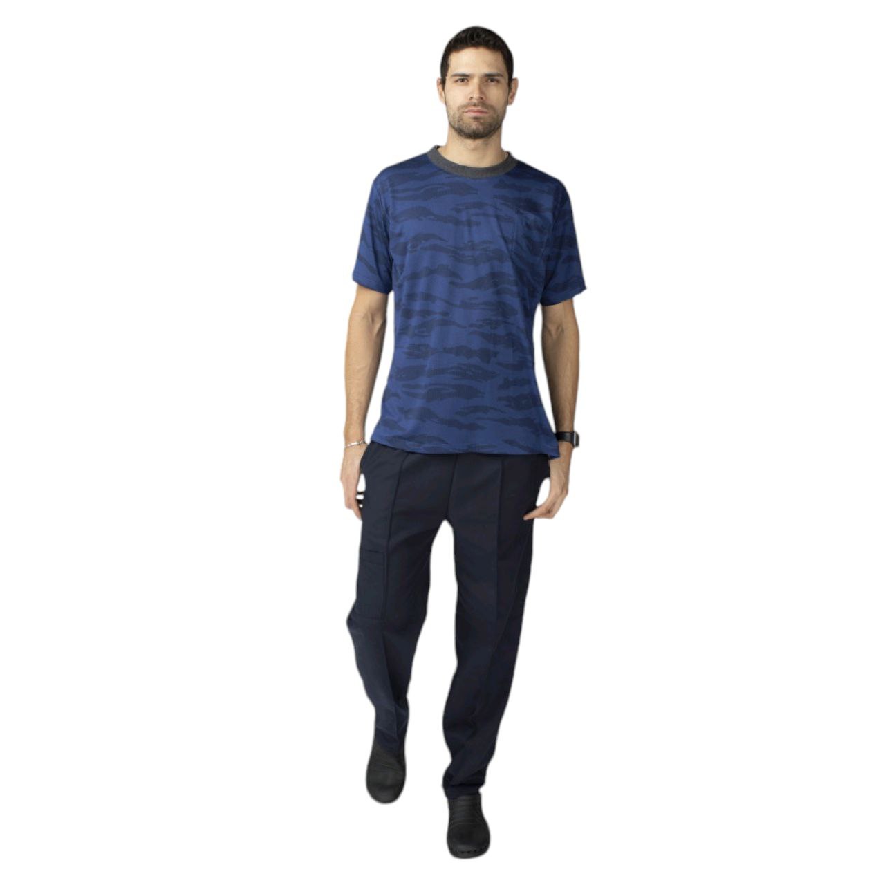 Playera Camuflaje Medica Quirurgica Hombre Estetos