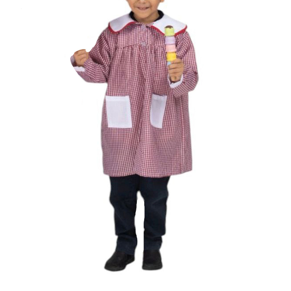 Casaca Escolar Kinder preescolar Bata Infantil EST