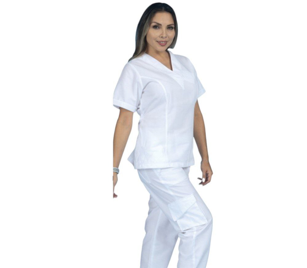 Filipina De Enfermeria Dama Enfermera Bordada Blanco Celia