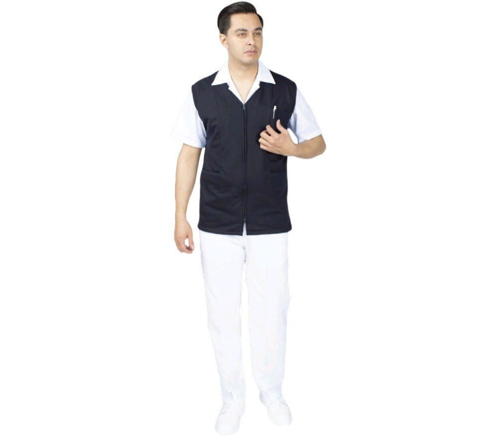 Chaleco De Enfermeria Para Hombre Enfermero Felpa Estetos