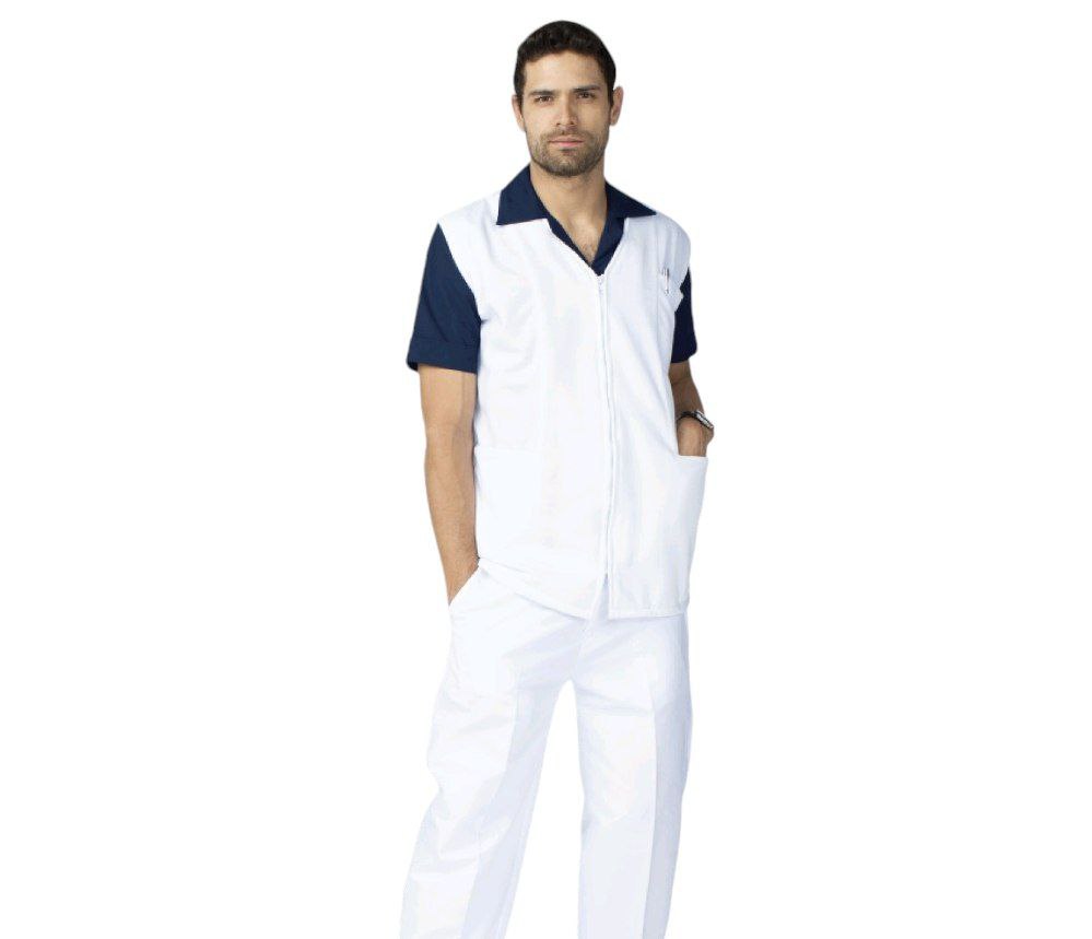 Chaleco De Enfermeria Para Hombre Enfermero Felpa Estetos