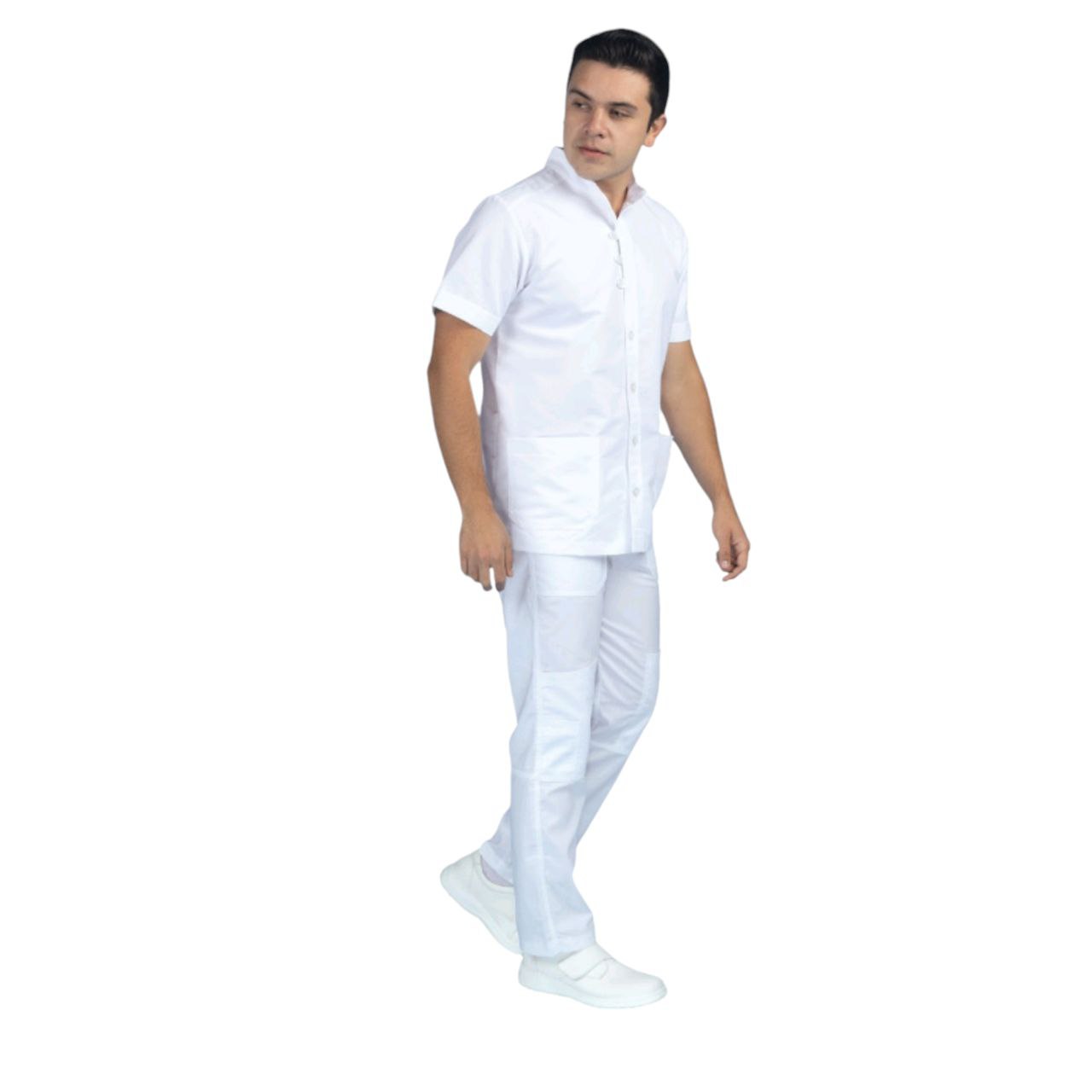 Filipina De Enfermería Para Hombre Blanca Dario – Medicci