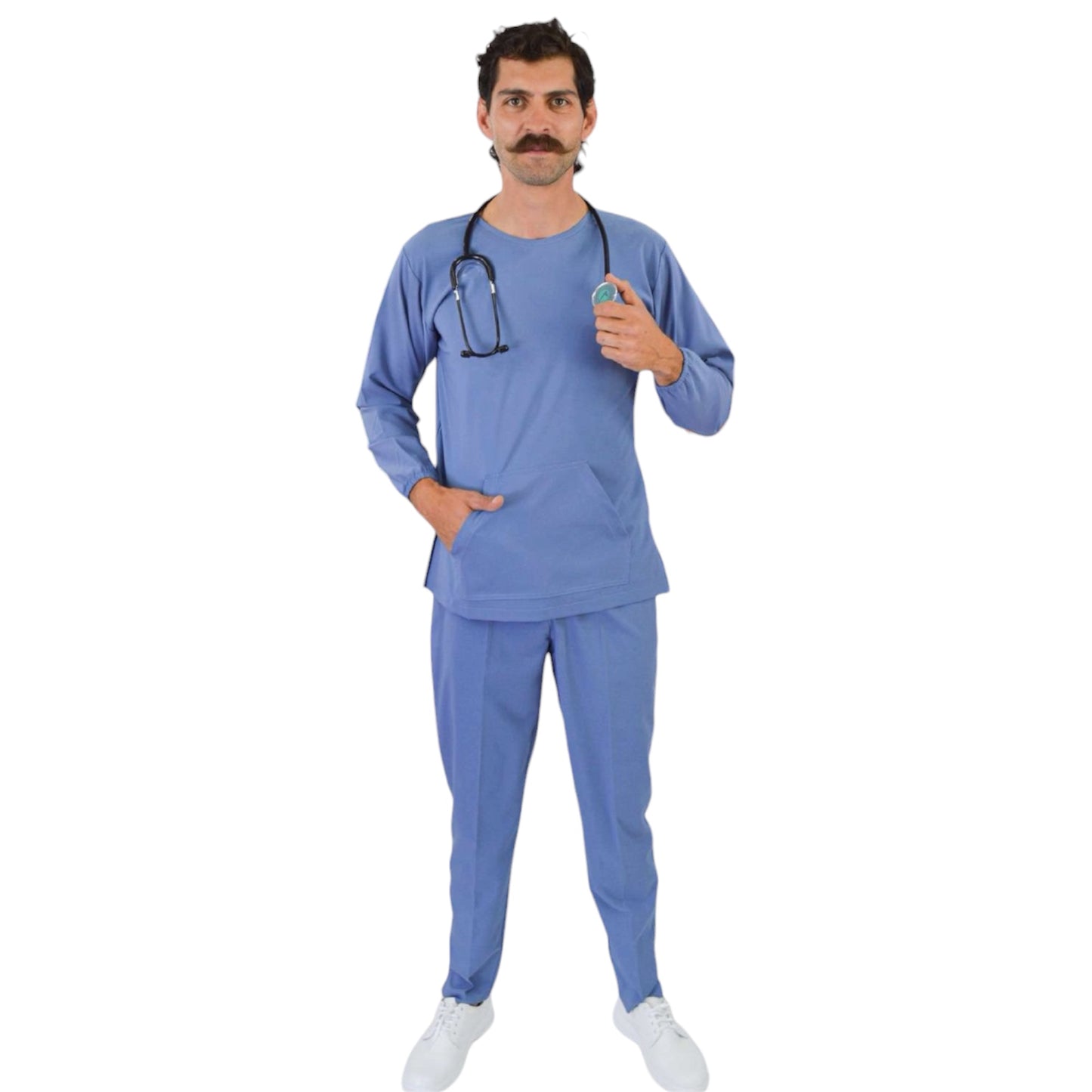 Conjunto Médico Hombre Stretch Scrub Quirúrgico Farid Antifluido EST