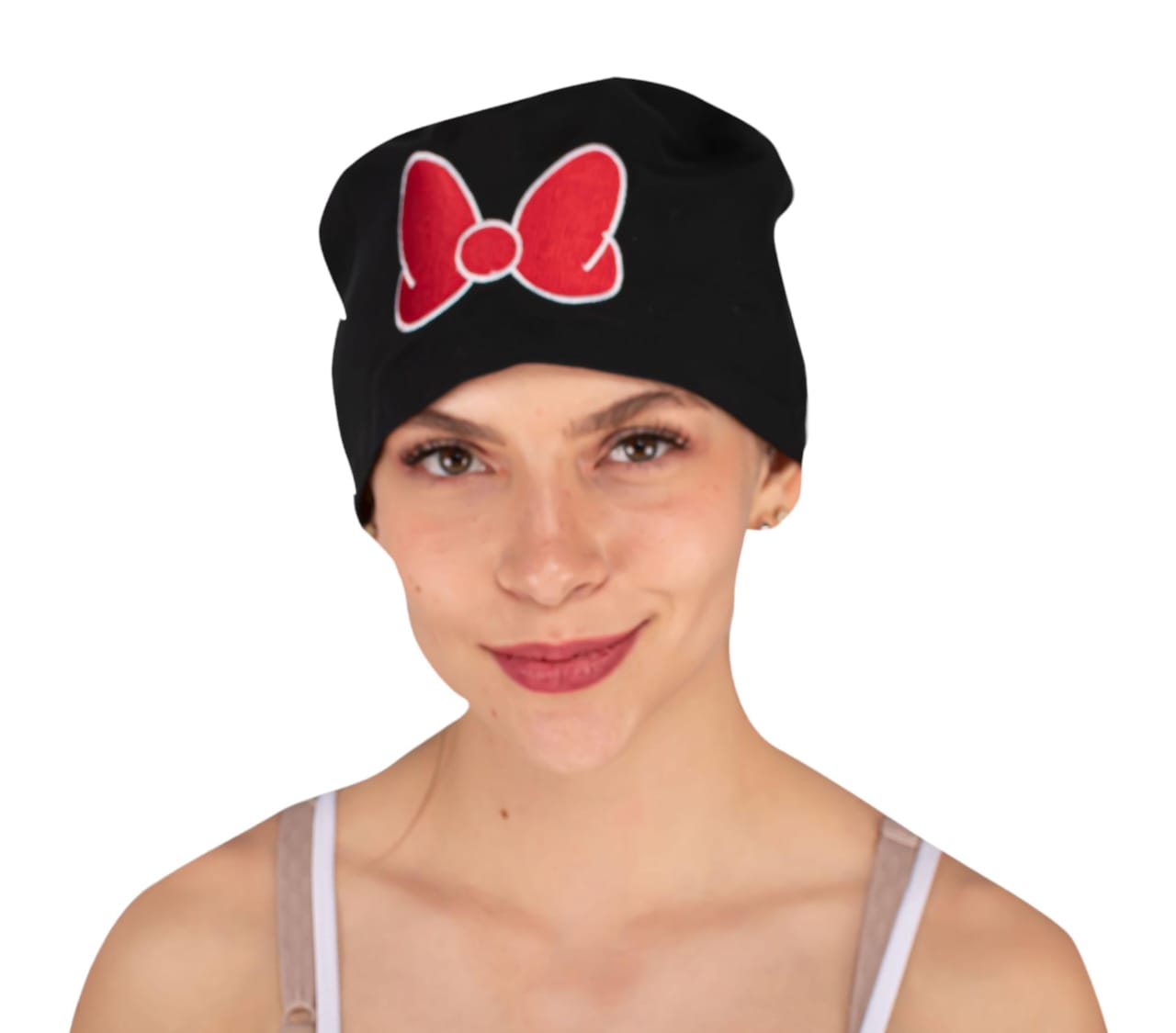 Gorro Médico Quirúrgico Dama Bordado Moño Mimi Minnie Amber