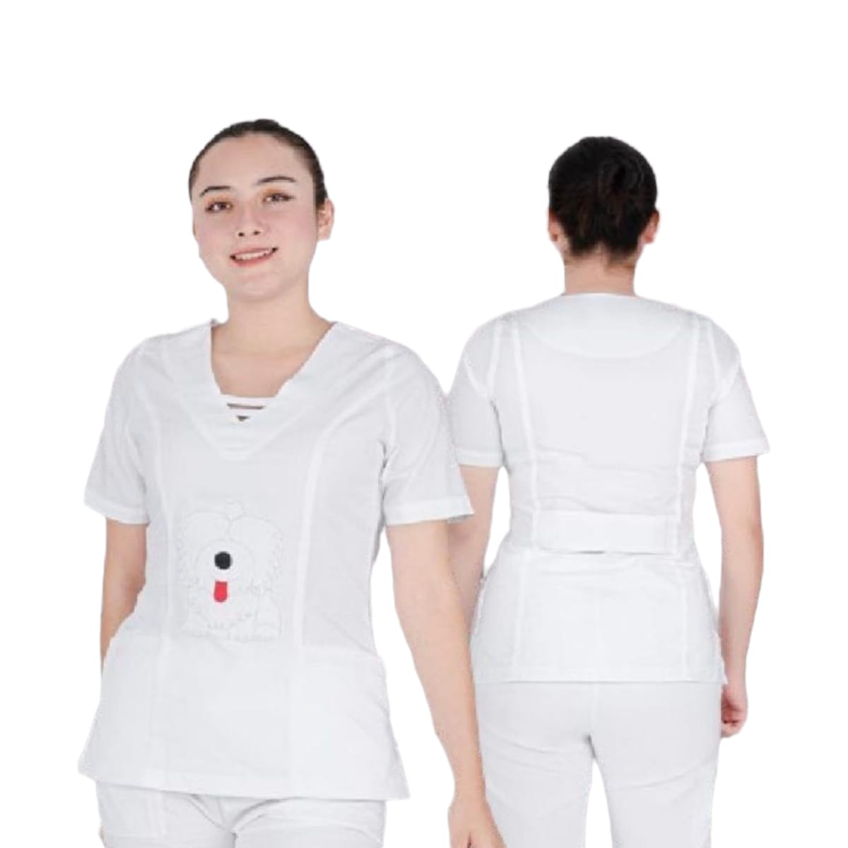 Filipina Enfermeria Dama AMB Perrito Ines