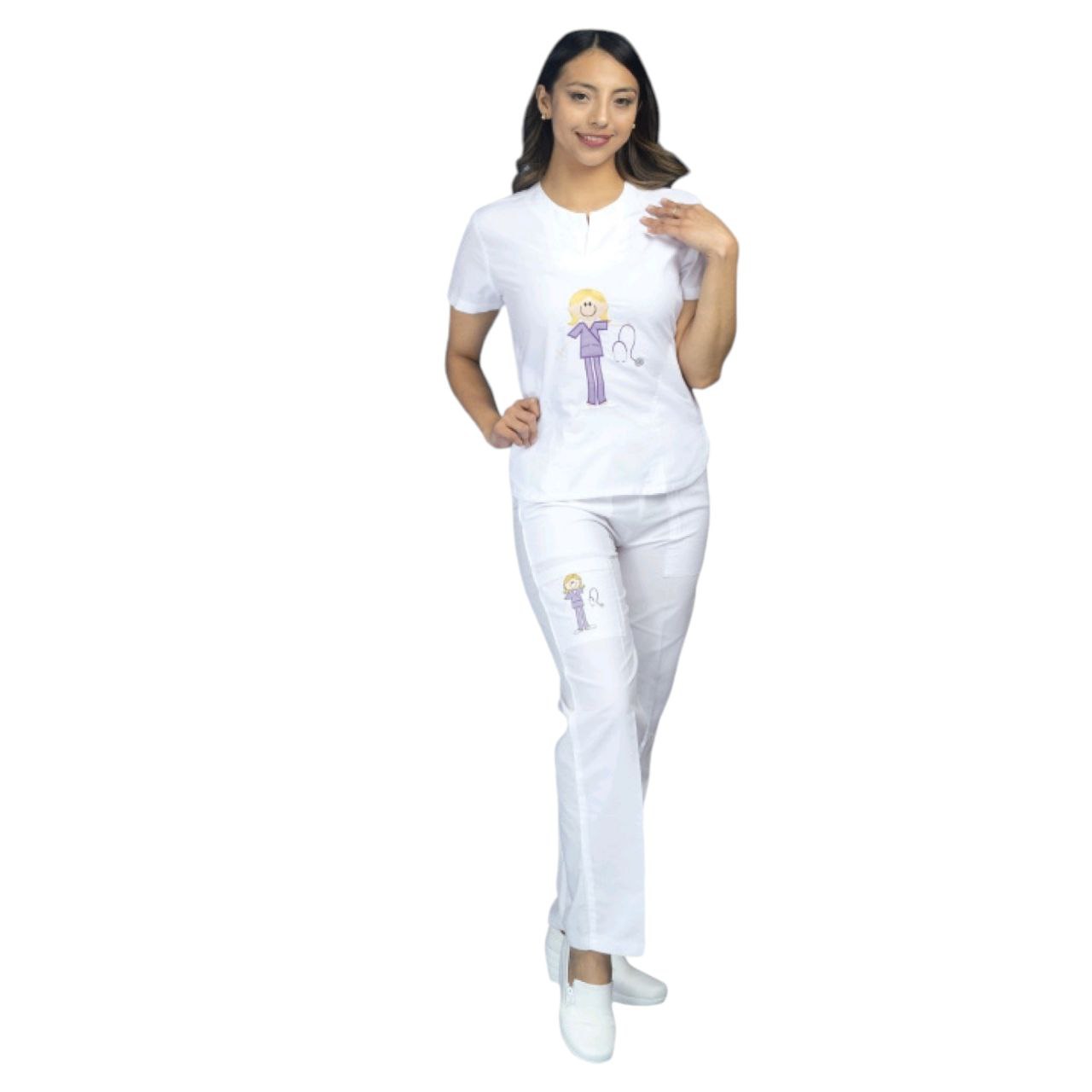 Filipina Enfermeria Dama Blanco Muñeca Karla