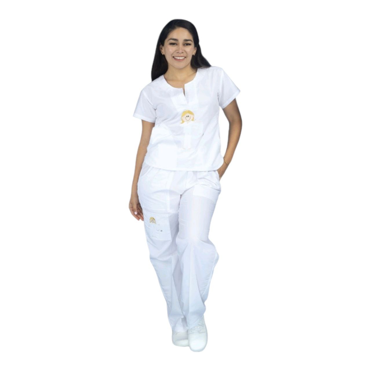 Filipina Enfermeria Dama Blanco Muñeca Karla