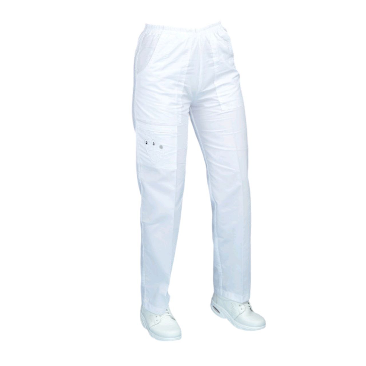 Pantalon Medico Enfermera Dama Blancos Figuras Karla
