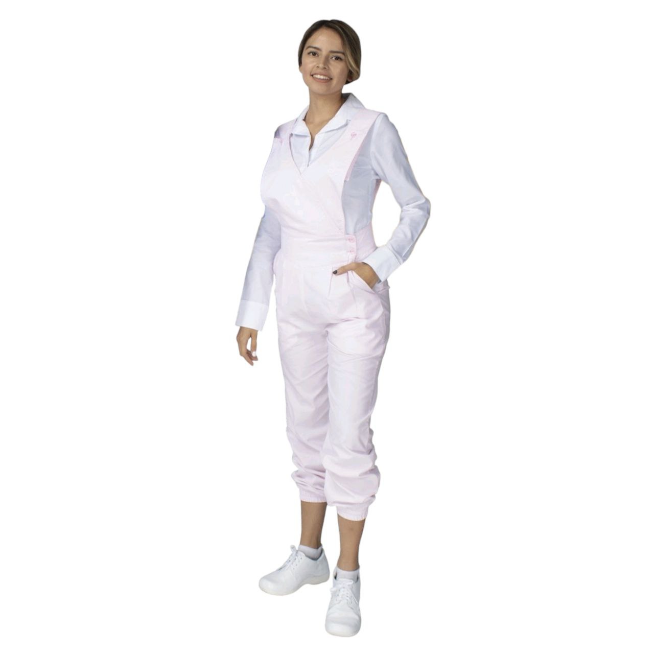 Overol De Enfermera Medico Tipo Jogger Colores Nadia EST
