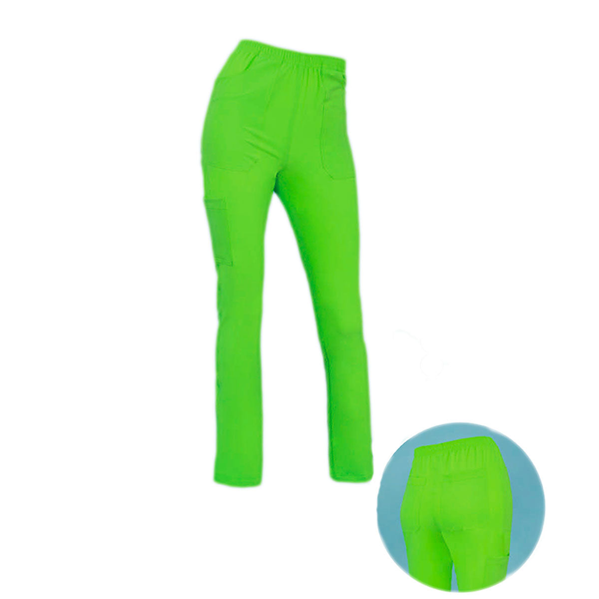 Pantalón Quirúrgico Médico Antifluido Unisex Colores Alex