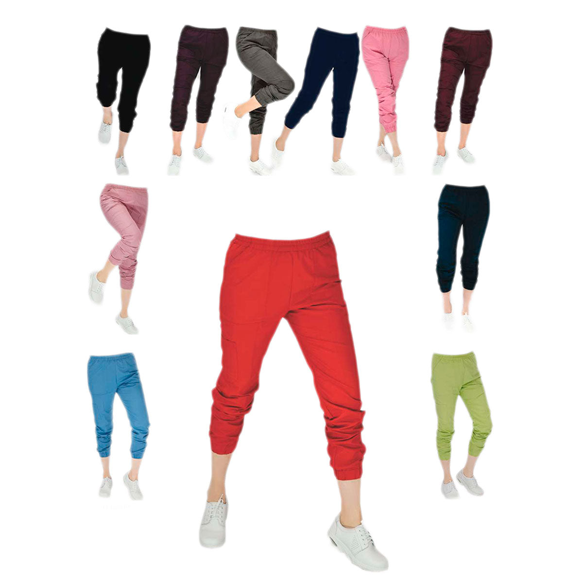 Pantalon Quirurgico Médico Jogger Ligero Amber Sidney