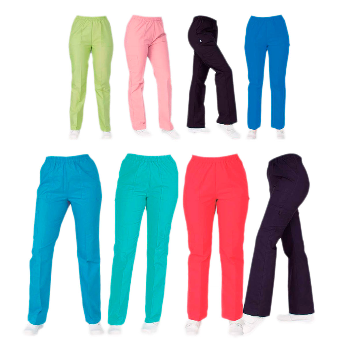 Pantalón Quirúrgico Médico Unisex Ligero Amber Stich