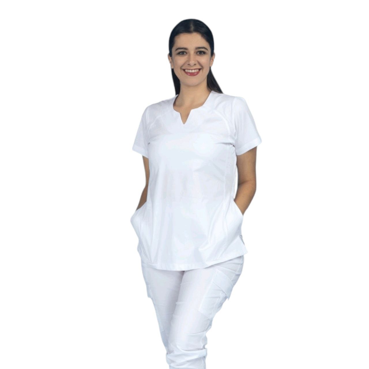 Conjunto Medico Quirurgico Dama Colores Stretch Amairany
