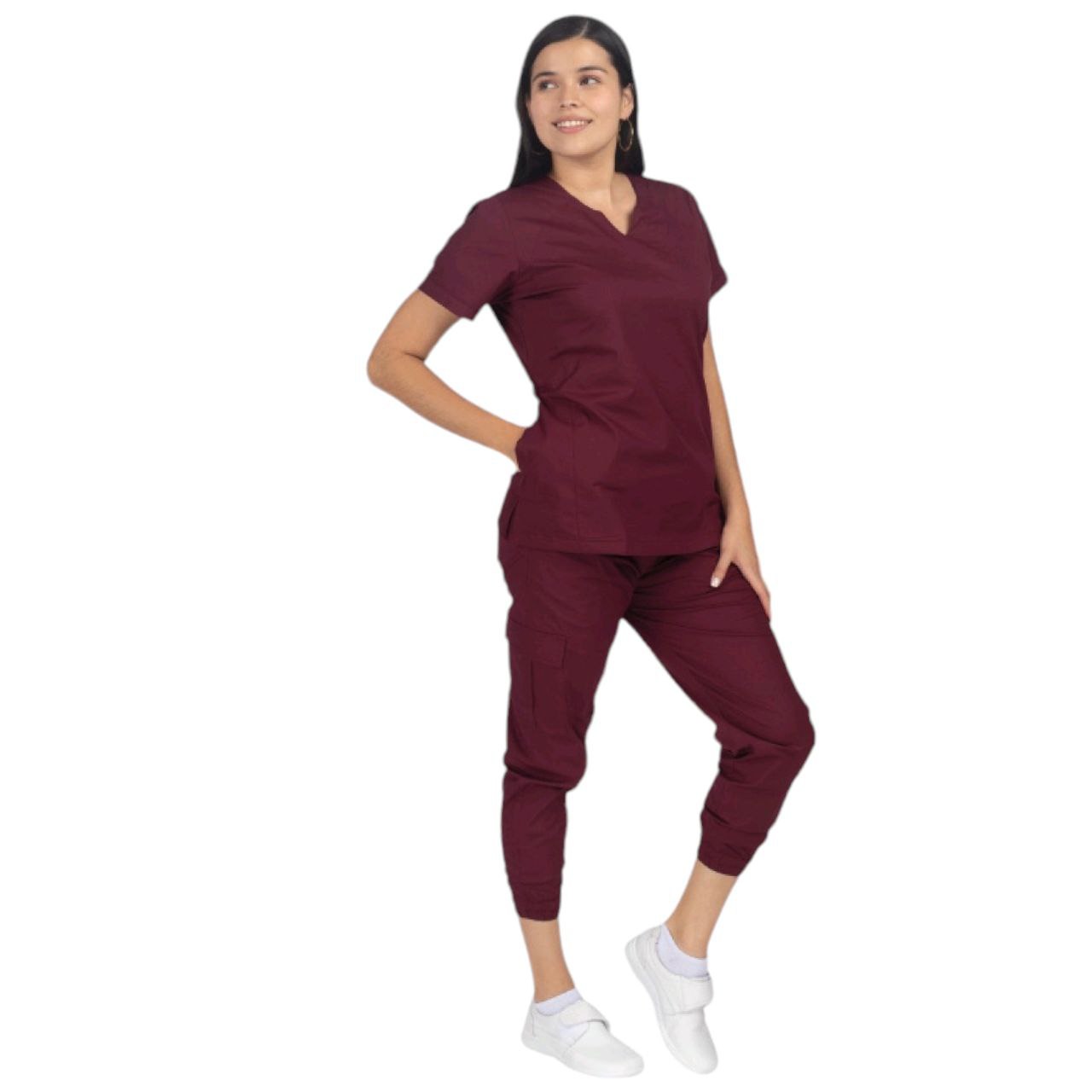 Conjunto Medico Quirurgico Dama Colores Stretch Amairany