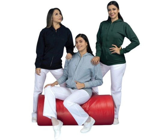 Sudadera Medica Con Gorro Felpa Estetos