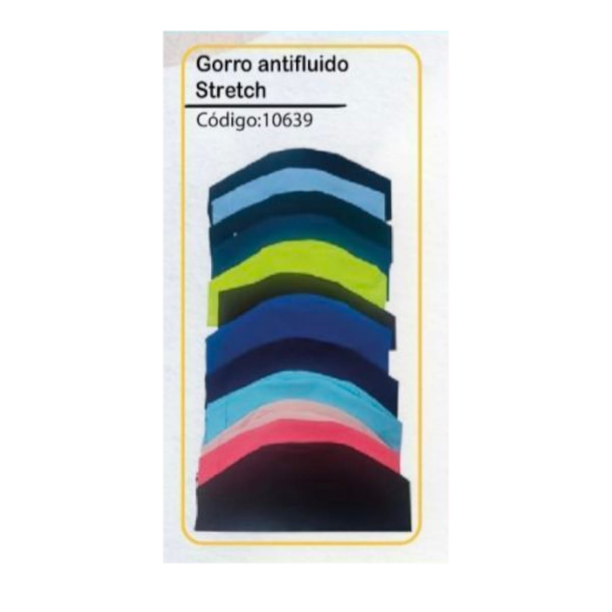 Gorro Medico Quirurgico Antifluido Strech AMB