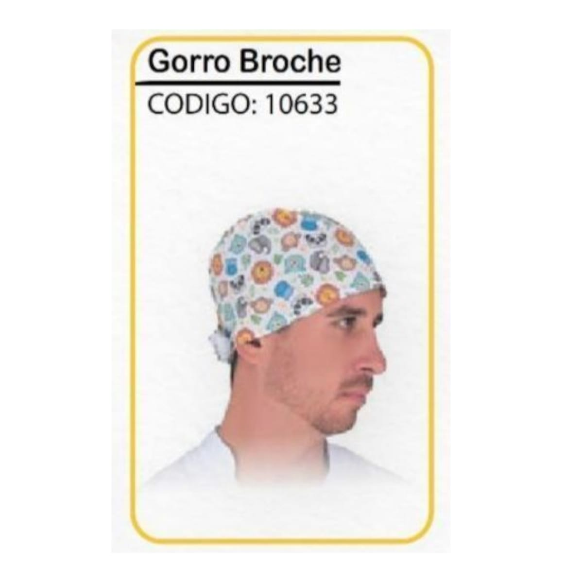 Gorro Medico Quirurgico Broche AMB