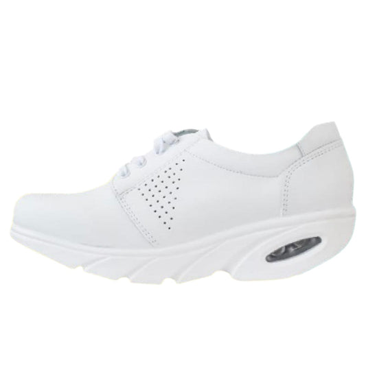 Zapato Para Medico Y Enfermera Blanco De Dama Mod 202 Fit
