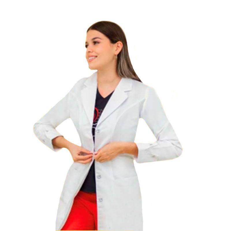 Bata Médica Dama Antifluido Colores Elaine