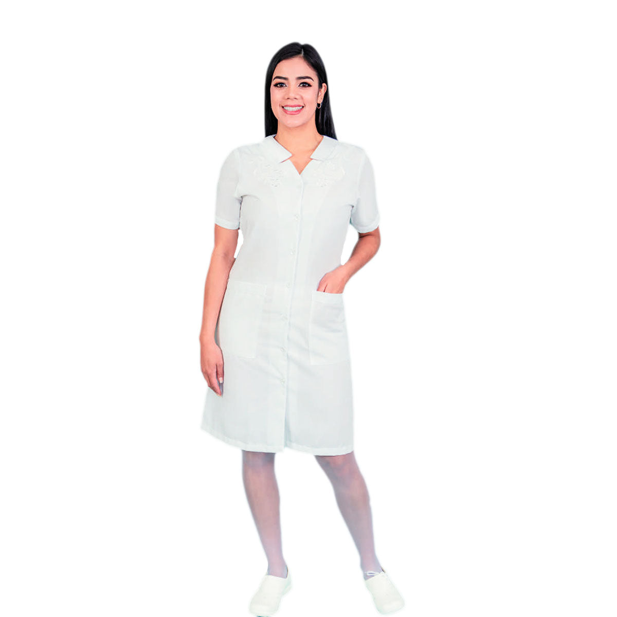 Jumper De Enfermera O Vestido De Enfermería Escote Asimétrico Vanesa