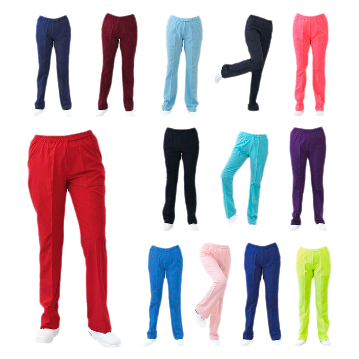Pantalon Quirurgico Médico Antifluido Unisex Amber California