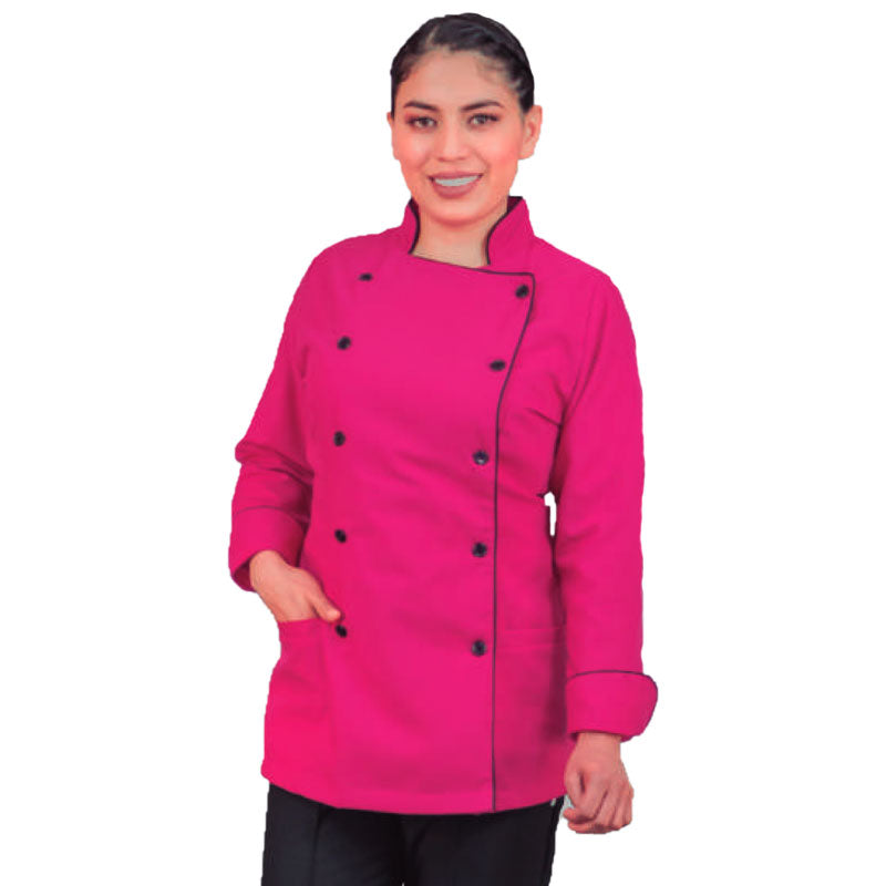 Filipina Chef Uniforme Dama Cocina Gastronomía Colores