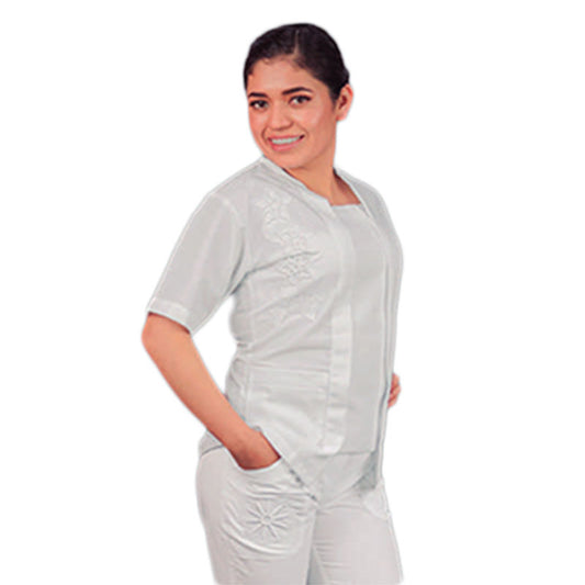 Filipina De Enfermería Para Dama Manga Corta Fer Estrellas de Mar