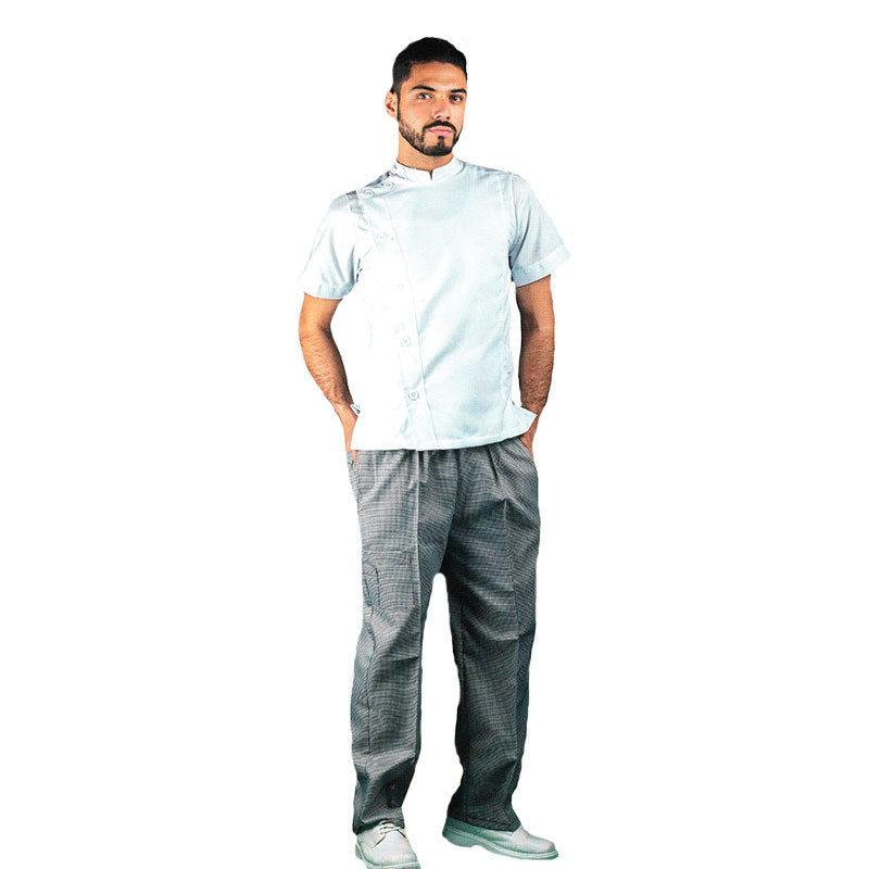 Filipina Manga Corta Uniforme Chef Cocina Gastronomia Moda Albert Colores