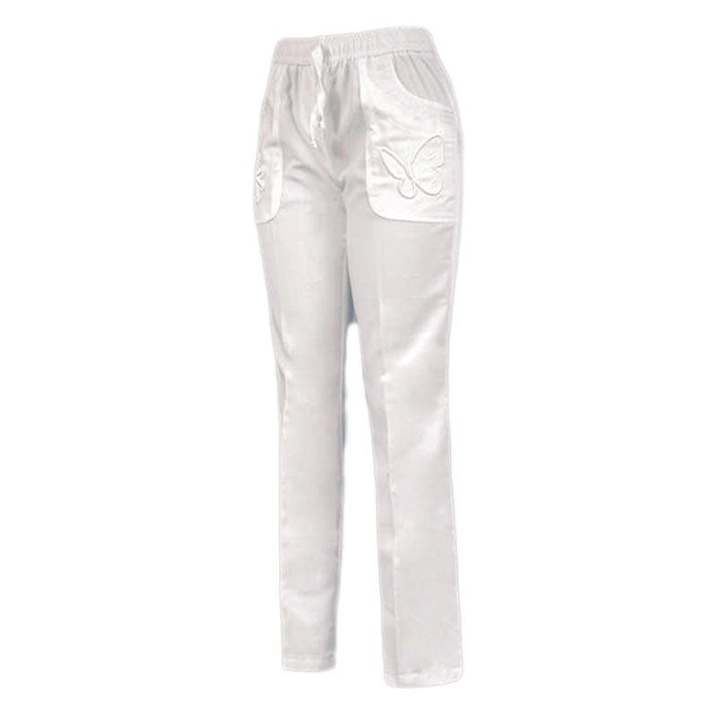 Pantalon Quirurgico Medico Dama Mariposa Bordado 3D Miriam ENF