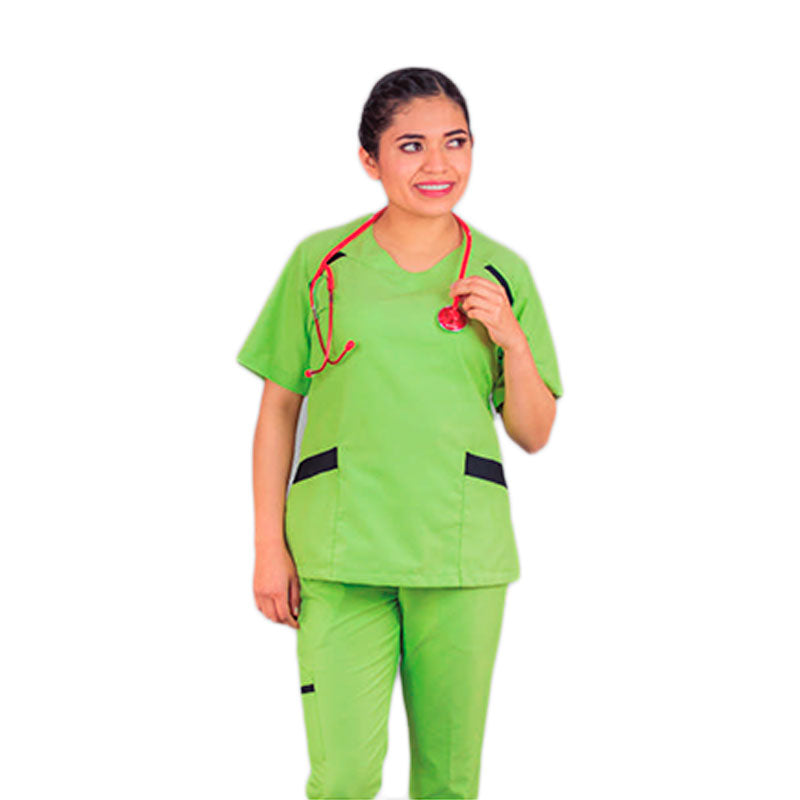 Conjunto Medico Scrub Quirurgico Dama Estefany Colores Cintas ENF