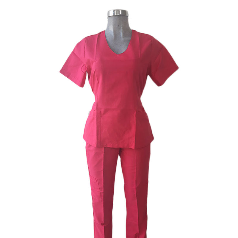 Filipina Médica Dama Scrub Top Manga Corta Nelly Colores