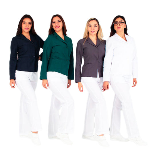 Saco Medico Clínico Dama EST Clásico Colores