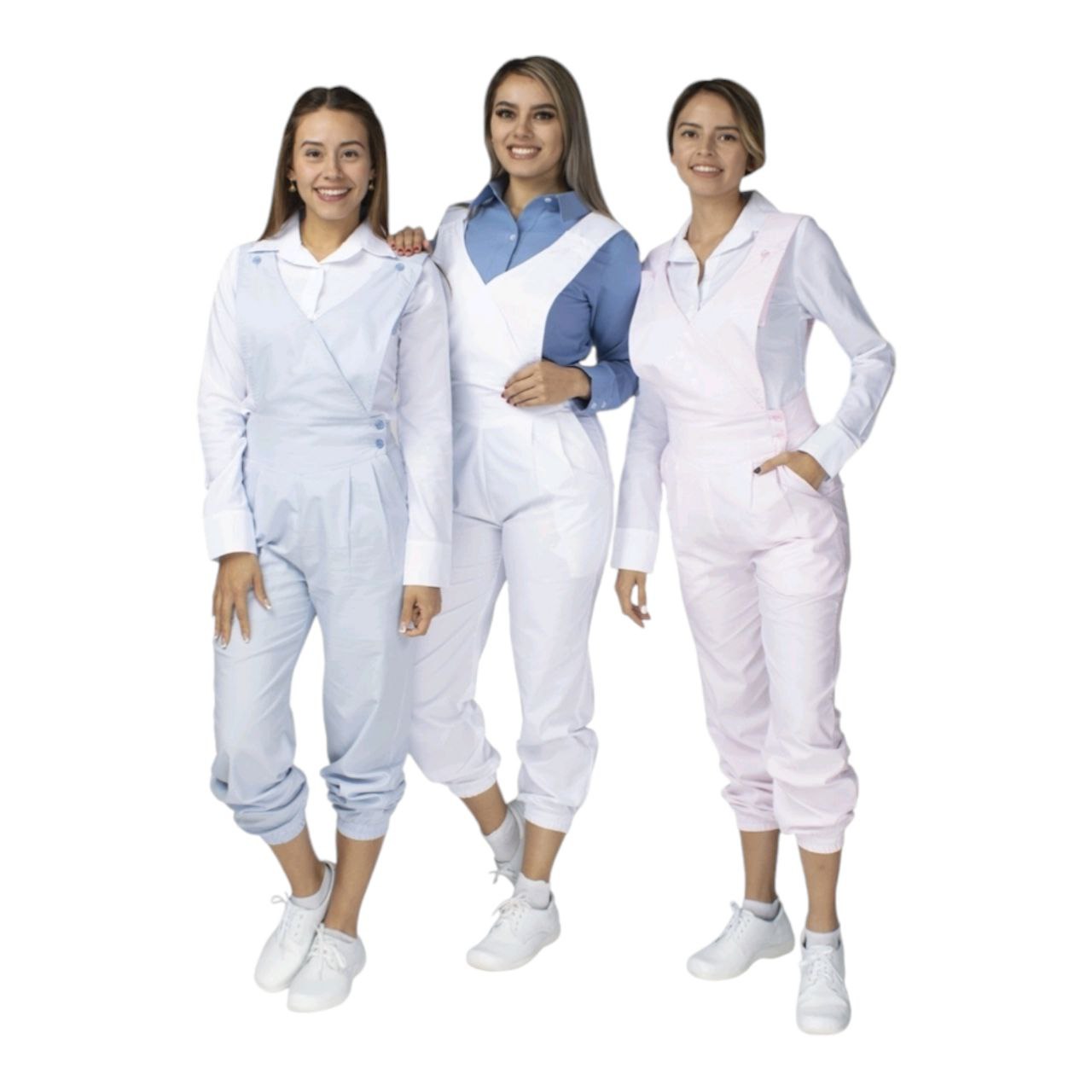 Overol De Enfermera Medico Jogger Colores Nadia