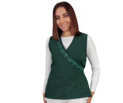Chaleco Enfermera Dama Enfermeria Cruzado Colores Ainara ENF