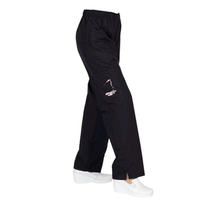 Pantalon Medico Quirurgico Dama Negro Amaya EST