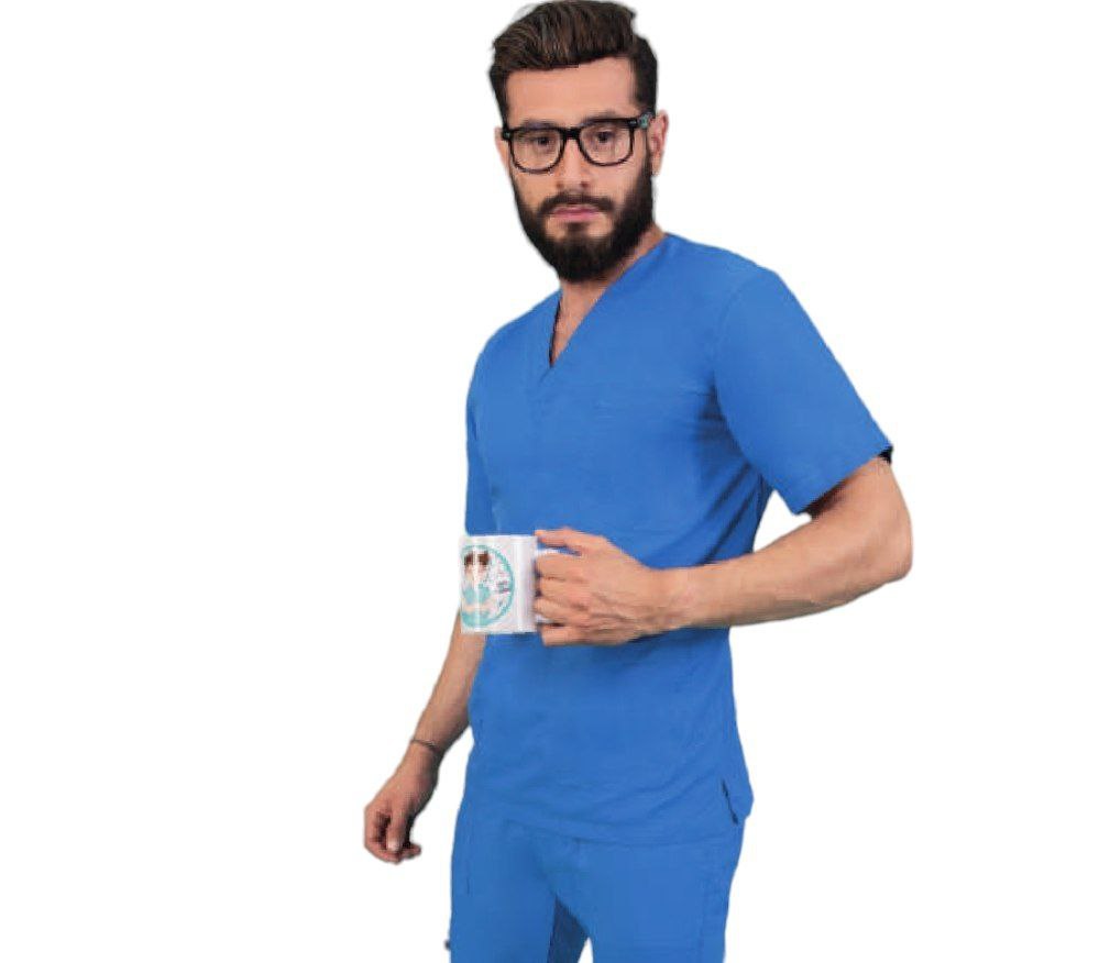 Conjunto Medico Quirurgico Hombre Ligera Angel Colores