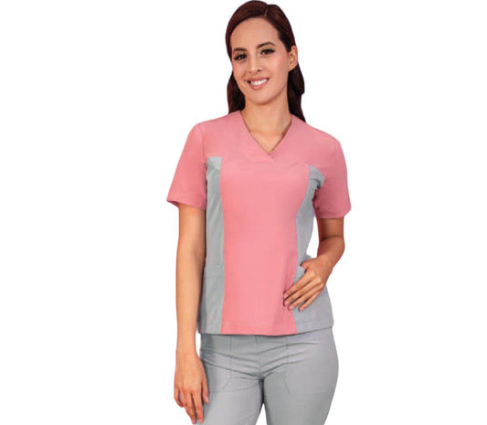 Conjunto Medico Quirurgico Dama Antifluido Bicolor Ashly