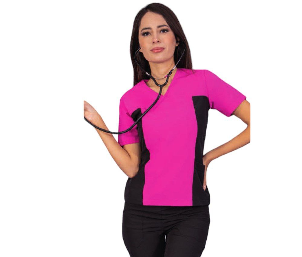 Conjunto Medico Quirurgico Dama Antifluido Bicolor Ashly