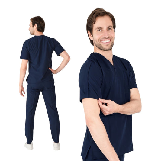 Conjunto Medico Scrub Quirurgico Hombre Adrián Stretch AMB