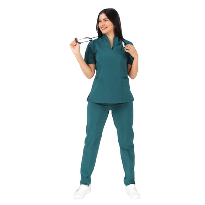 Conjunto Medico Scrub Quirurgico Dama Adriana Antifluido EST