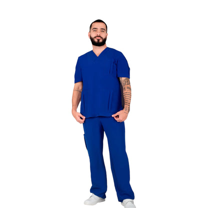 Conjunto Medico Scrub Quirurgico Hombre Adrián Stretch AMB