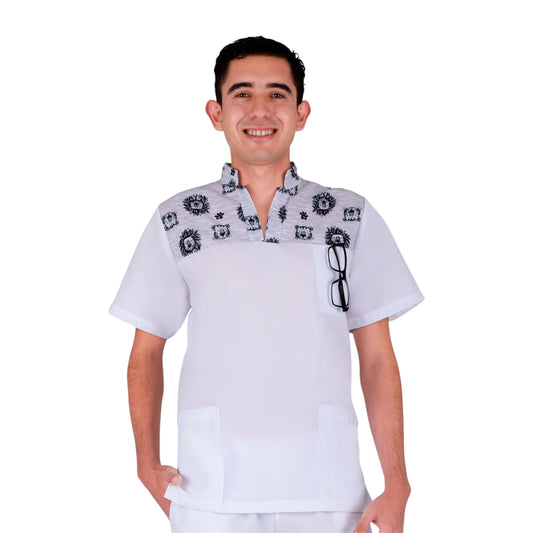 Filipina de Enfermería para Hombre Manga Corta AMB Angel