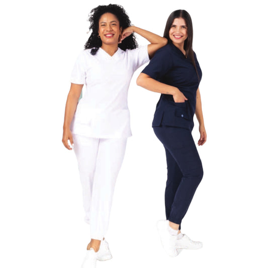 Conjunto Medico Scrub Quirurgico Dama Angela Antifluido CLINIK