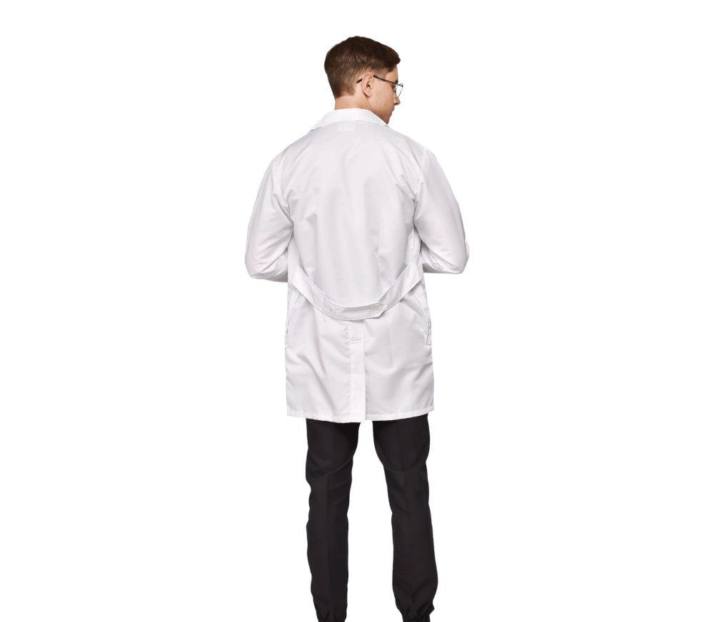 Bata Médica Hombre Antifluido Caballero Amber