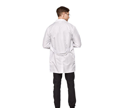 Bata Medica Hombre Antifluido Caballero AMB