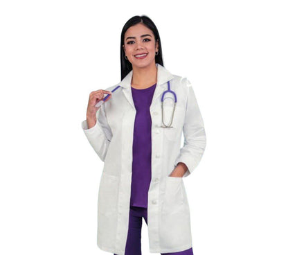 Bata Medica Dama Antifluido Ivonne ENF