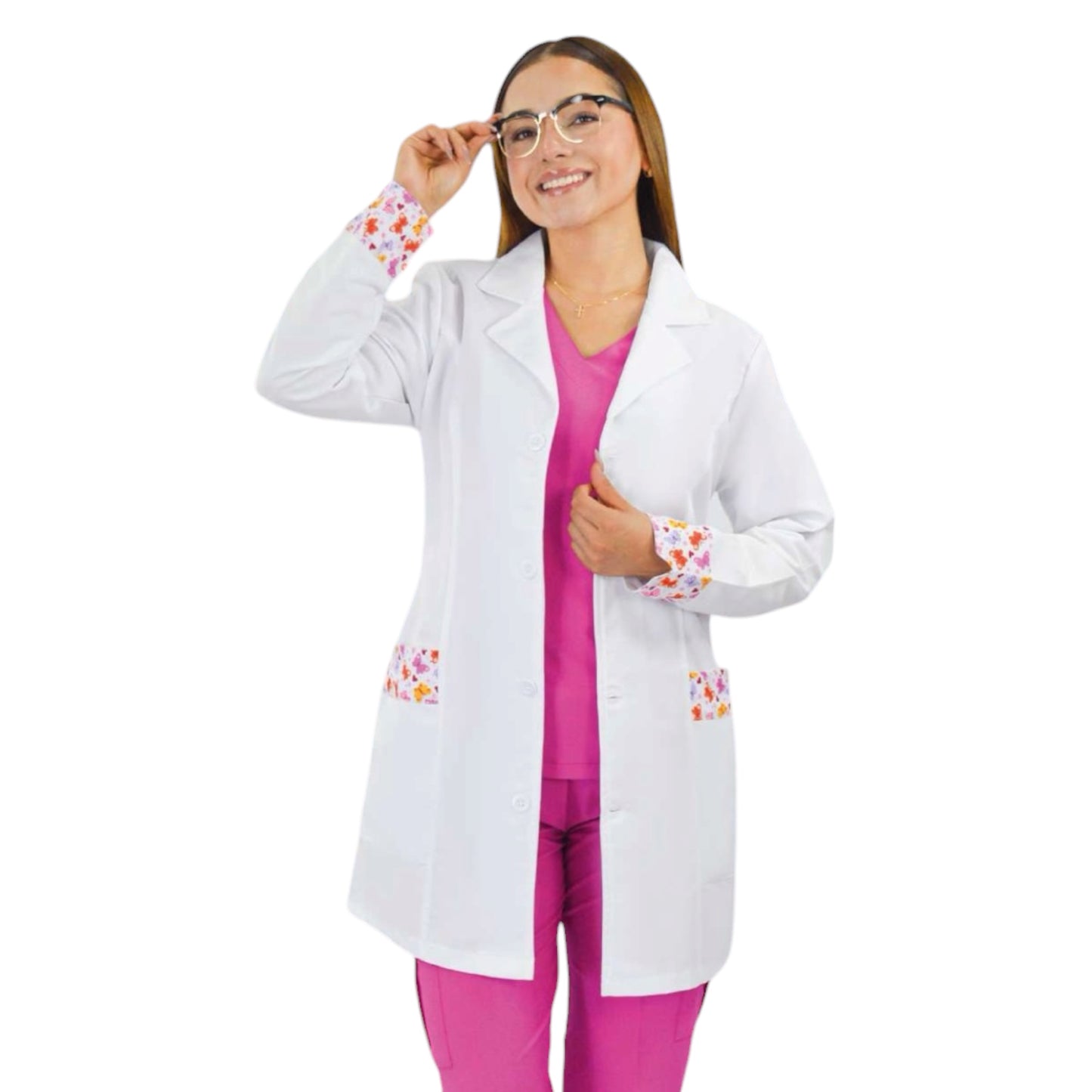 Bata Medica Dama Figuras EST