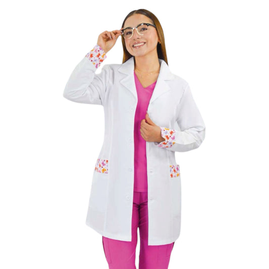 Bata Medica Dama Figuras EST