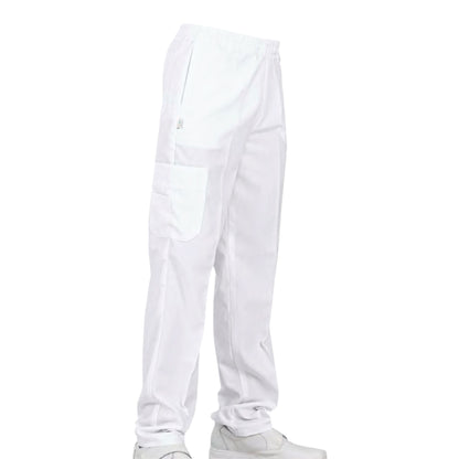 Pantalón Quirúrgico Médico para Hombre Bolsa de Cargo AMB